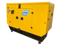 Дизельный генератор ETVEL ED-50P в кожухе с АВР